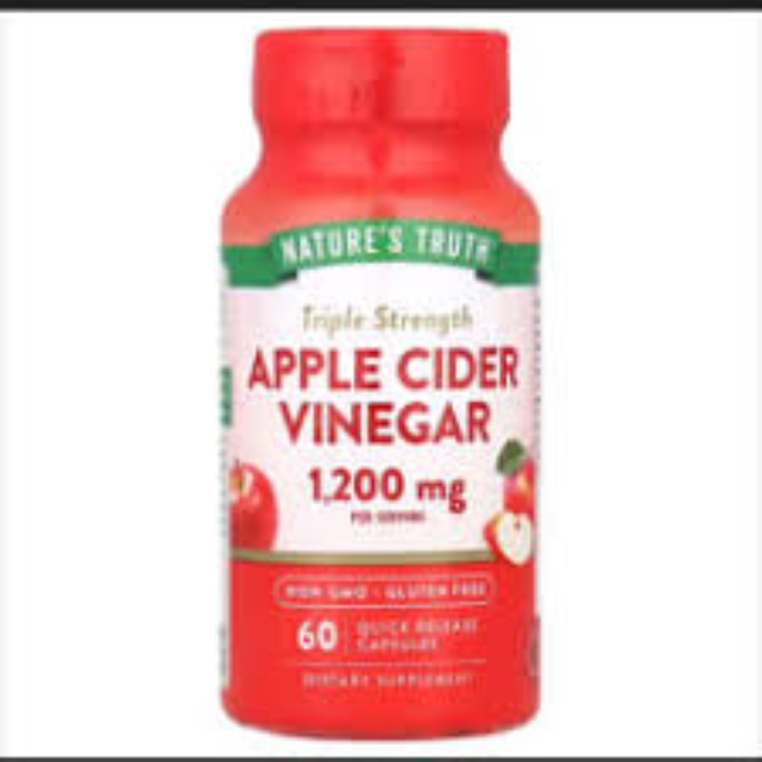 Apple Cider Vinegar Caps 60's
